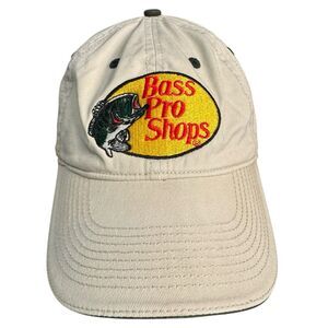 Bass Pro Shops Men's Logo Baseball Cap Hat Tan‎ One Size Adjustable B18G